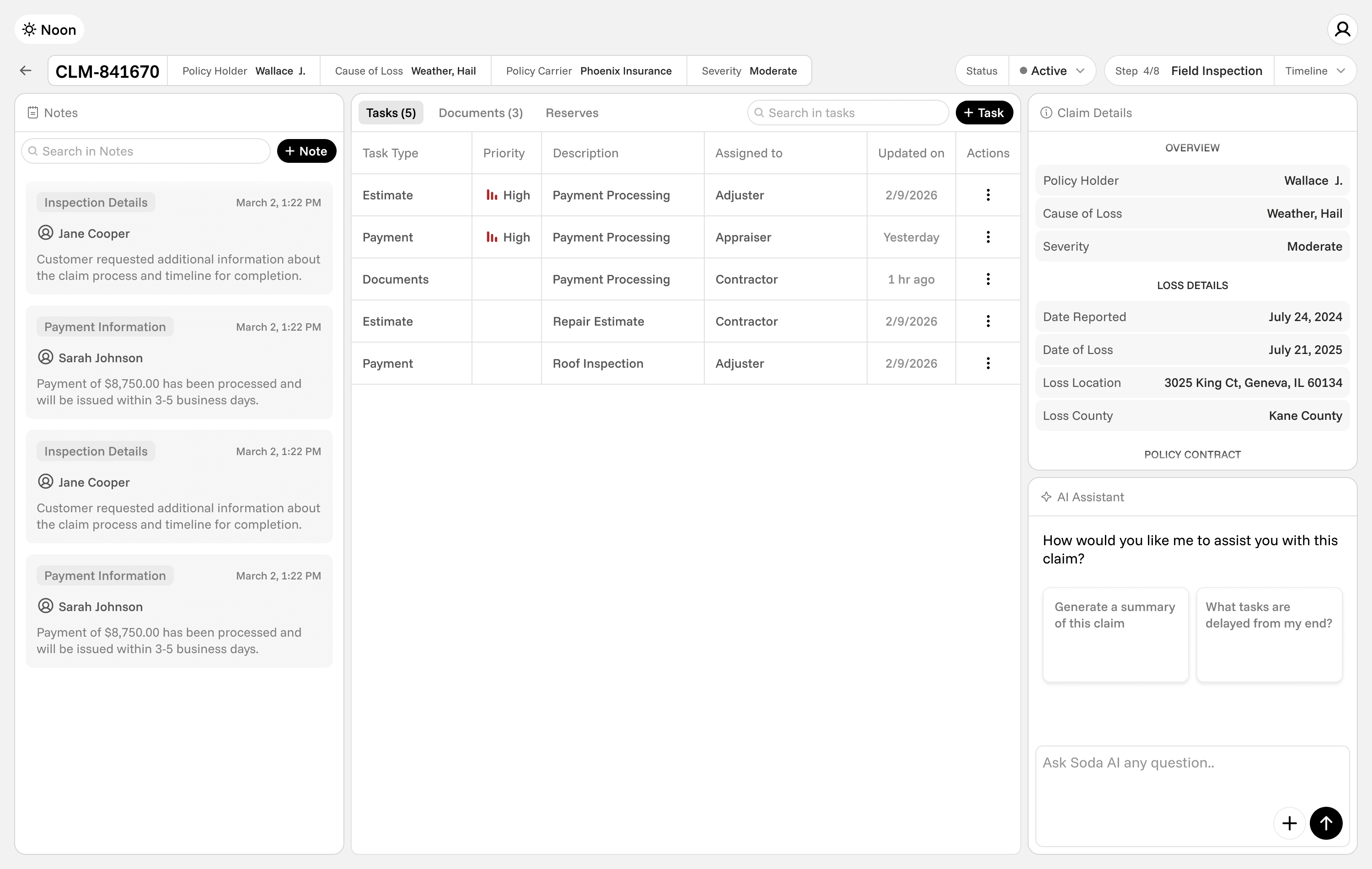 Design-first product interface